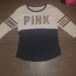 Quarter sleve PINK top
